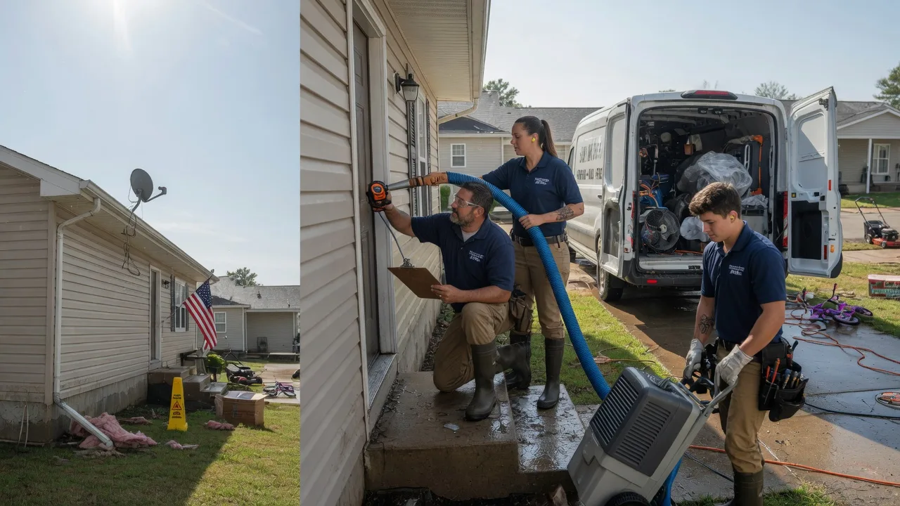 Ceiling Water Damage Restoration in Echo, LA near me